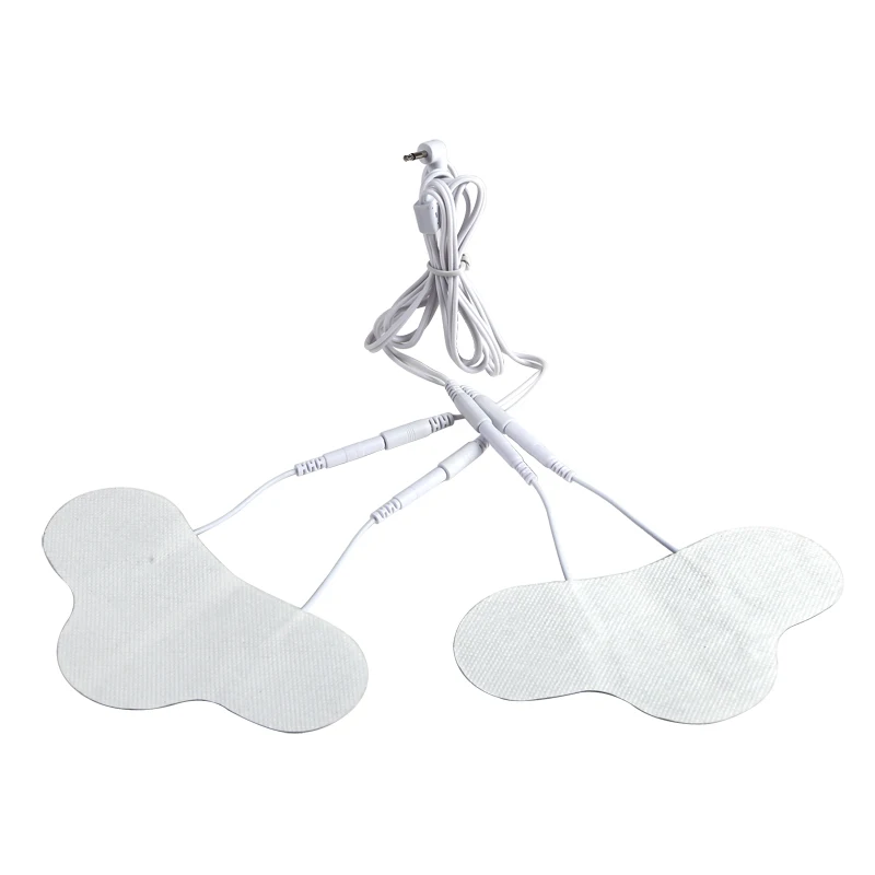 Nerve Muscle Stimulator Silicone Gel EMS Electrode Pads NeckNon-Woven Patch Self-Adhesive  Acupuncture Physiotherapy TENS Pads 5