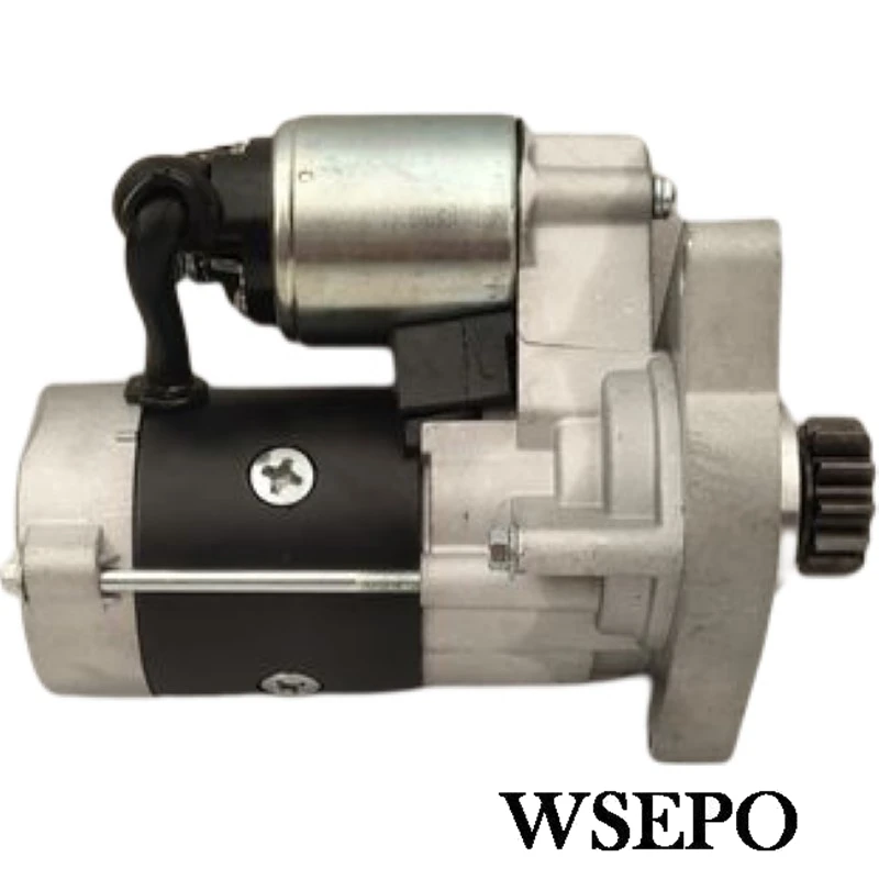 Il Motorino Di Avviamento Elettrico A 12 Denti Si Adatta Al Generatore 10Kw Del Motore Diesel Raffreddato Ad Aria Del Cilindro 2V86 2V88 2V90 2V92 V-T