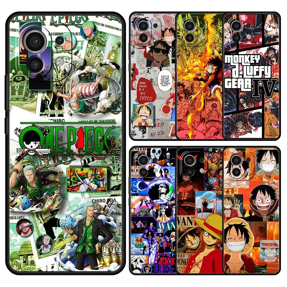 Anime One Piece Luffy Phone Case For Xiaomi Poco X3 Nfc M3 F3 M4 Mi 12 11 Ultra Note 10 Lite 11x 11t 10t Pro 5g 9t 11i Cover Aliexpress