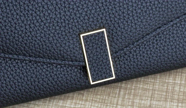 Classic Solid Color Long Wallet, Trendy Women's Credit Card Holder, Simple Coin Purse