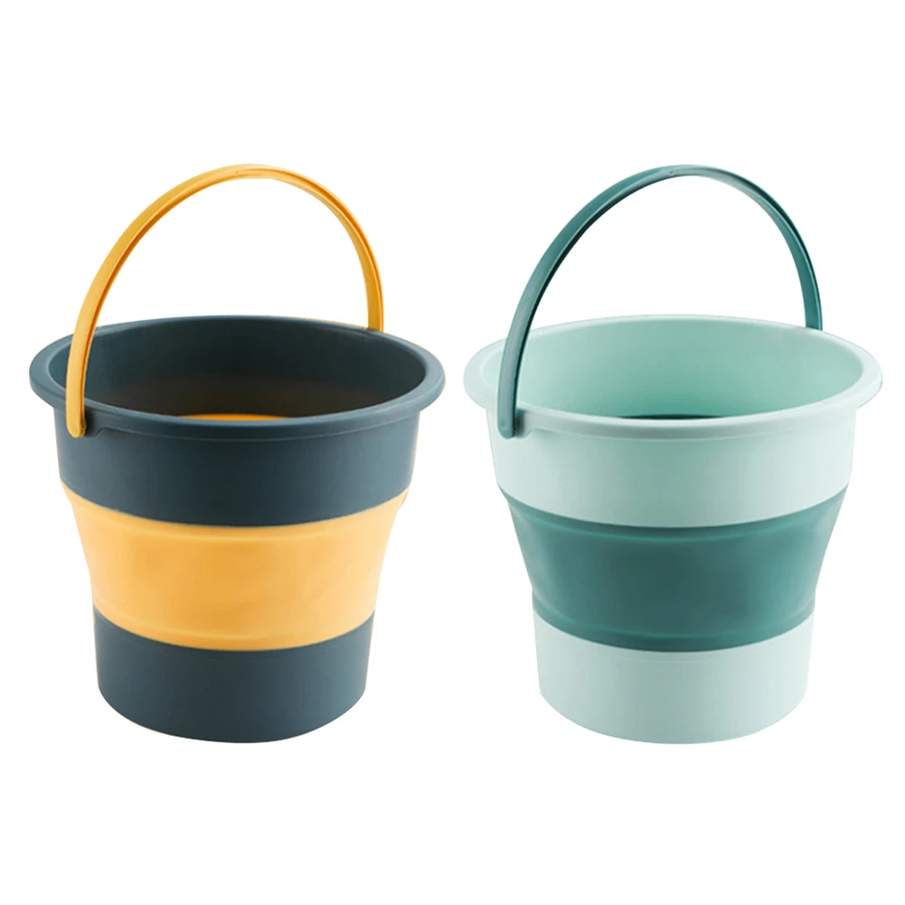 5/10L Folding Water Container Multifunctional Water Canister Lightweight Environmentally Space Saving for Outdoor Car Wash