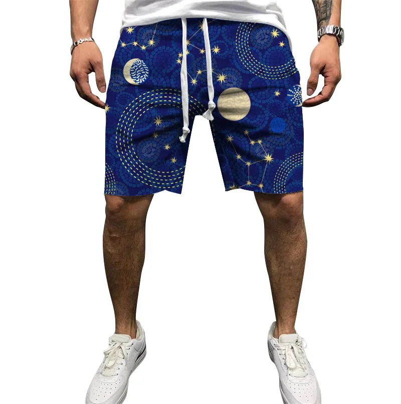 Men Beach Short Pants High Quality Board Shorts Drawstring Basketball Gym Sport Shorts