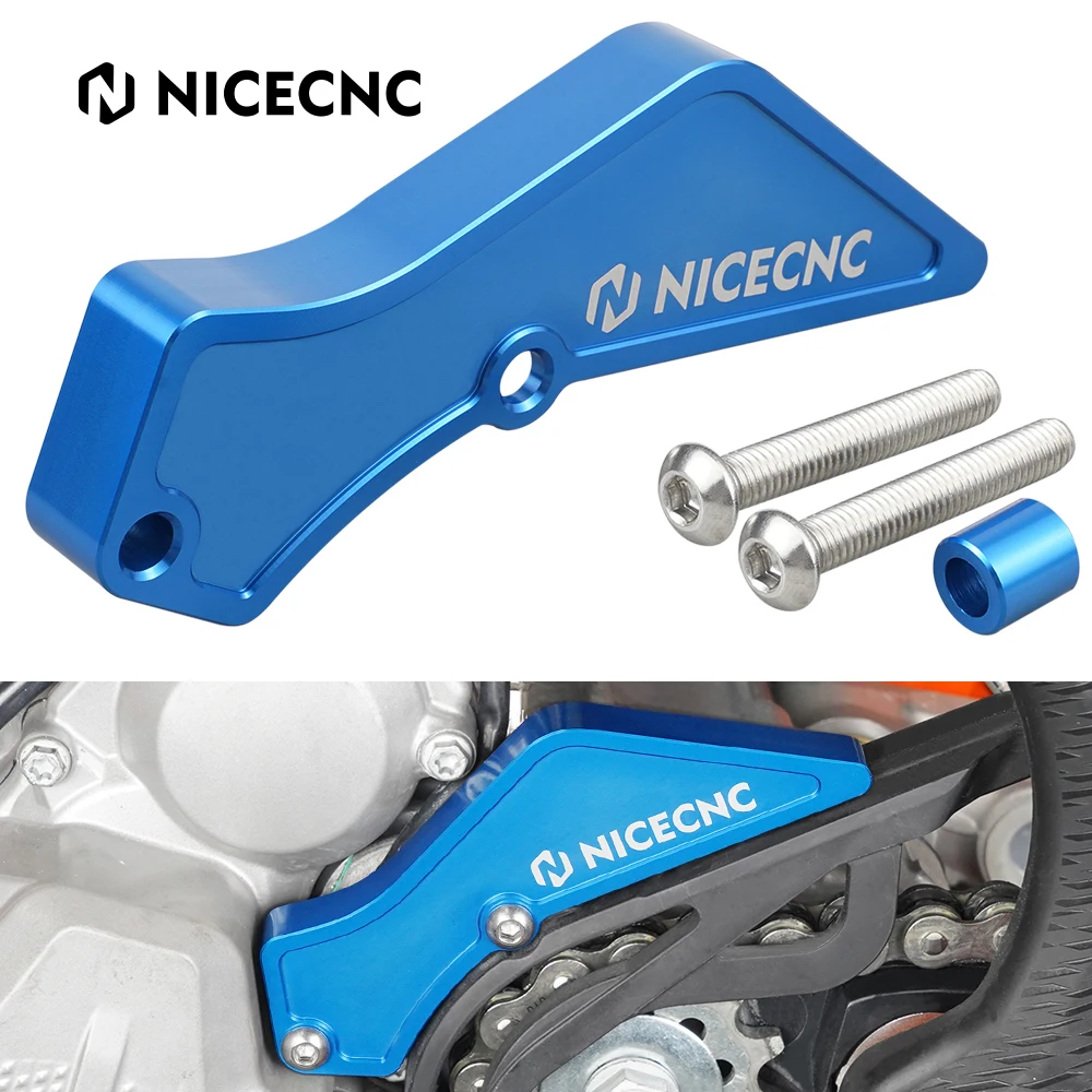 

NiceCNC Motocross 4T Chain Case Saver Sprocket Guard Cover For Husqvarna FC FE 250 350 2016-2022 FE 250 350 FX 350 2017-2022