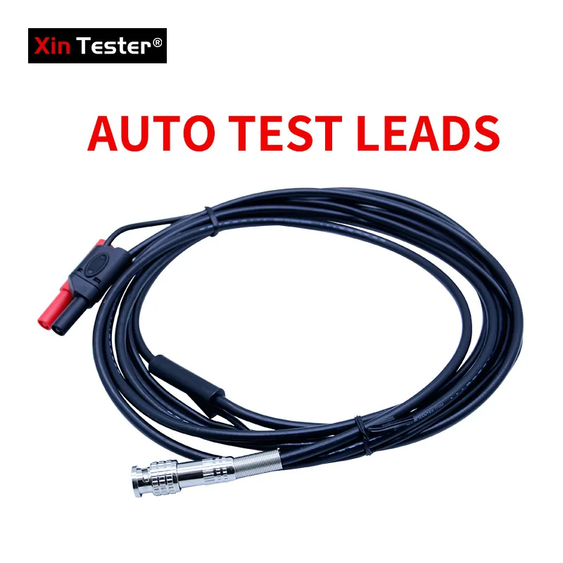 

Xin Tester HT30A Oscilloscope Probes Auto Test Cable BNC to Banana Adapter Dual Head for Automobile Measurement