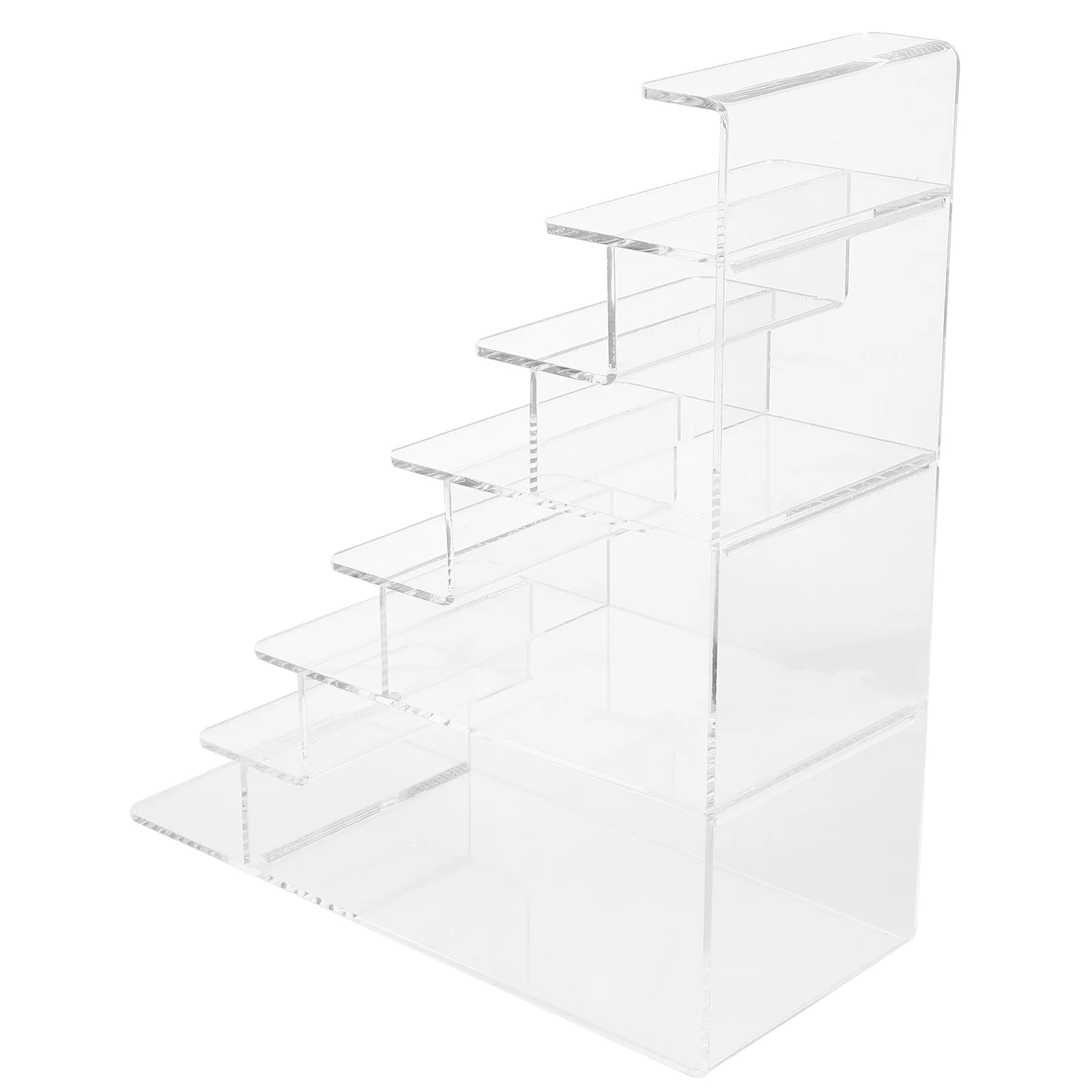 

Trapezoidal Wallet Holder Acrylic Storage Rack Bag Stands for Display Perfume Organizer Ornament