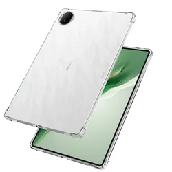 For Honor MagicPad 2 Case - 12.3 Transparent Shockproof Air-Bag Soft TPU Protective Shell (Clear)