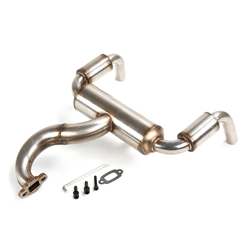 

1 Set Suitable For F5/RF5 Stainless Steel Silent Double-Row Exhaust Pipe Upgraded 89088