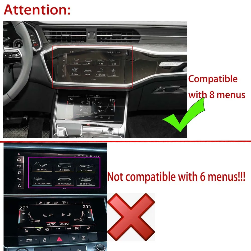 Front Rear Camera Interface For Audi A6L A7 A8 2021 Adapter