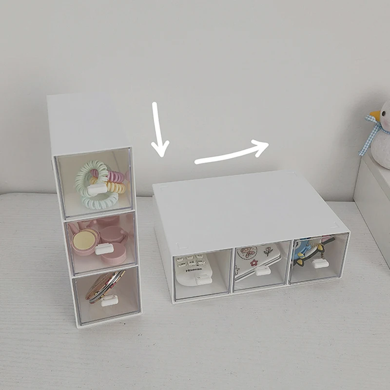 Stackable Drawer Tea Bag Storage Box Kitchen Cabinet Countertop Container for Coffee Tea Sugar