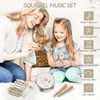 1Set Baby Wooden Squirrel Pattern Musical Instruments Montessori Multi-function Musical Game Interactive Instrument Newborn Gift 2