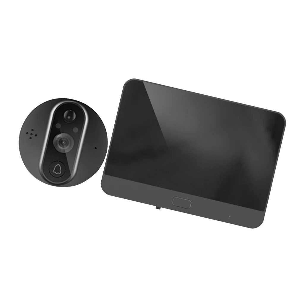 

Video Doorbell Wireless WiFi Tuya App Smart Door Viewer PIR Motion Rechargeable Security Bell