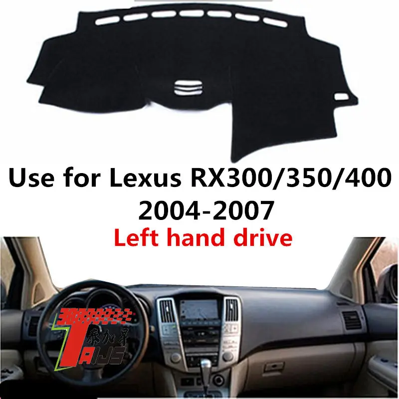 

TAIJS factory high quality anti-dirty Suede dashboard cover for Lexus RX300/350/400 2004-2007 Left hand drive