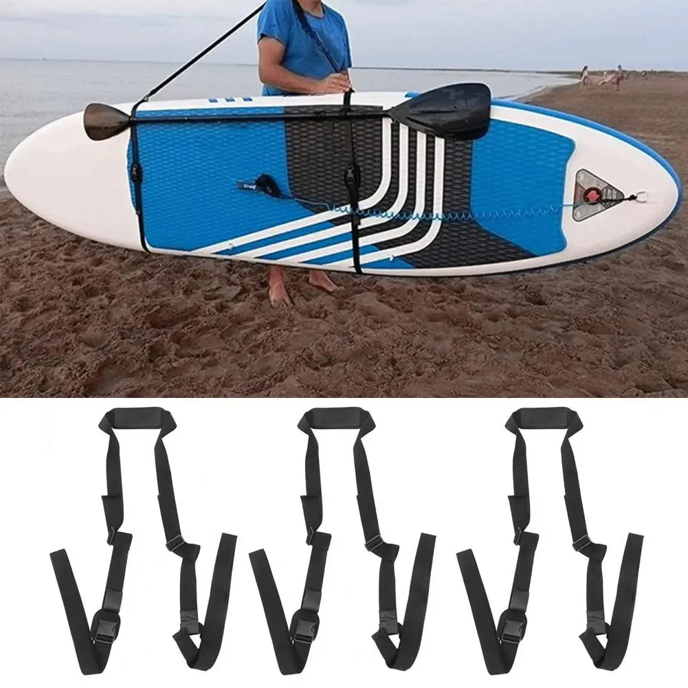 

Kayak Carrying Strap Adjustable Hands-free Paddle Board Carry Strap for Surfboards Longboards Paddleboards Quick Release
