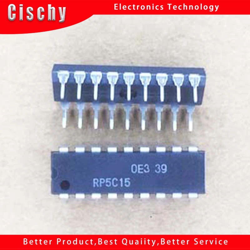 

1 шт. Новый оригинальный RP5C15 DIP18