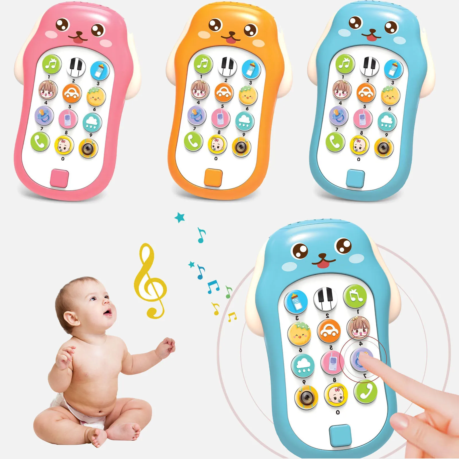 Детская игрушка Гутта-перча меняющая лицо музыка детские игрушки артефакт для