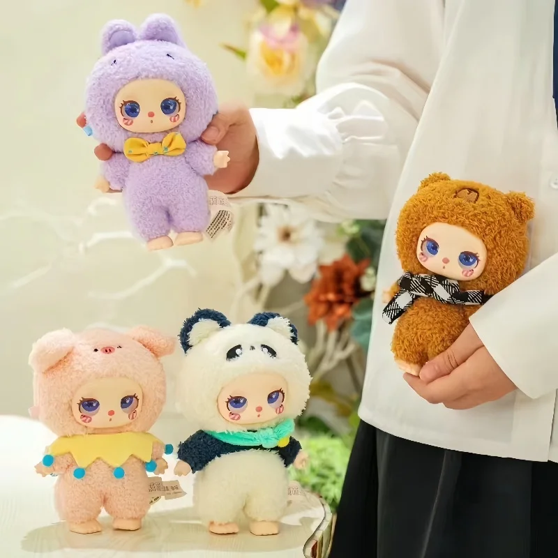Liila Toys 8個セット Liila' s Zoo Series Plush Doll Blind Box, Adorable Plush