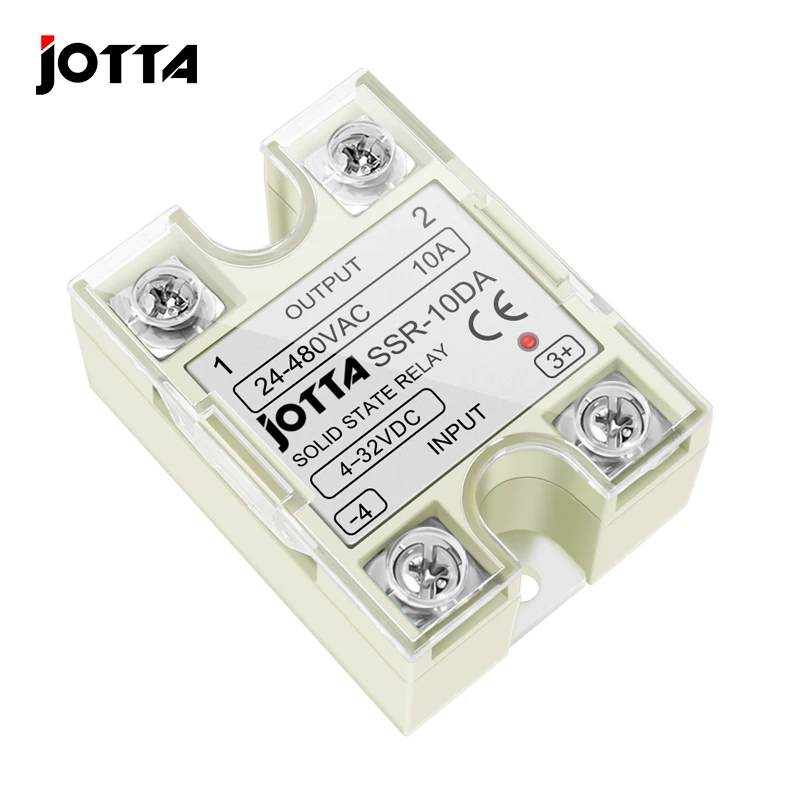 SSR-10AA 25AA 40AA Relè a stato solido AC SSR monofase controllato da CA con dissipatore di calore con copertura antipolvere in plastica 220V 10A 25A 40A  13