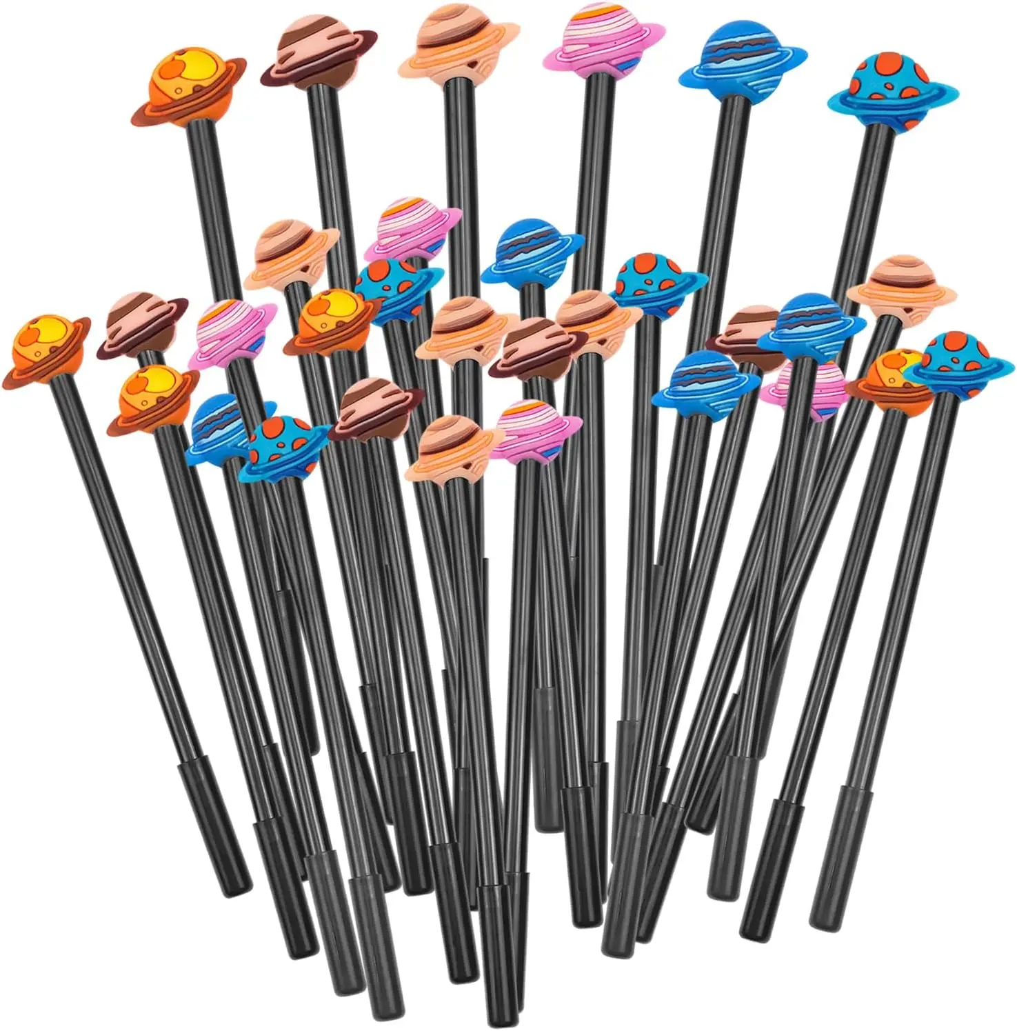 Cute Cartoon Animal Gel Ink Pens - 36-Pack, 0.5mm Point, Kawaii School Supplies