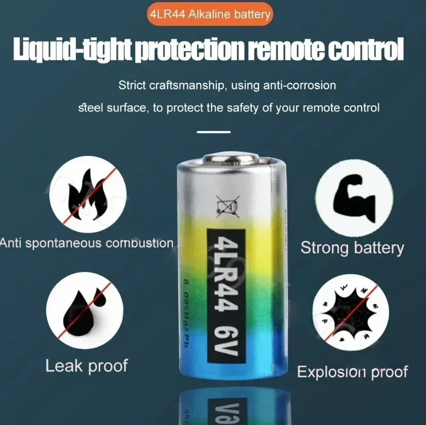 6V 4LR44 Alkaline Battery PX28A L1325 A544V 4034PX 544 Beauty Pen Dog Collars Remote Control Doorbell Dry Primary Cell 5PCS alkaline battery disposable battery