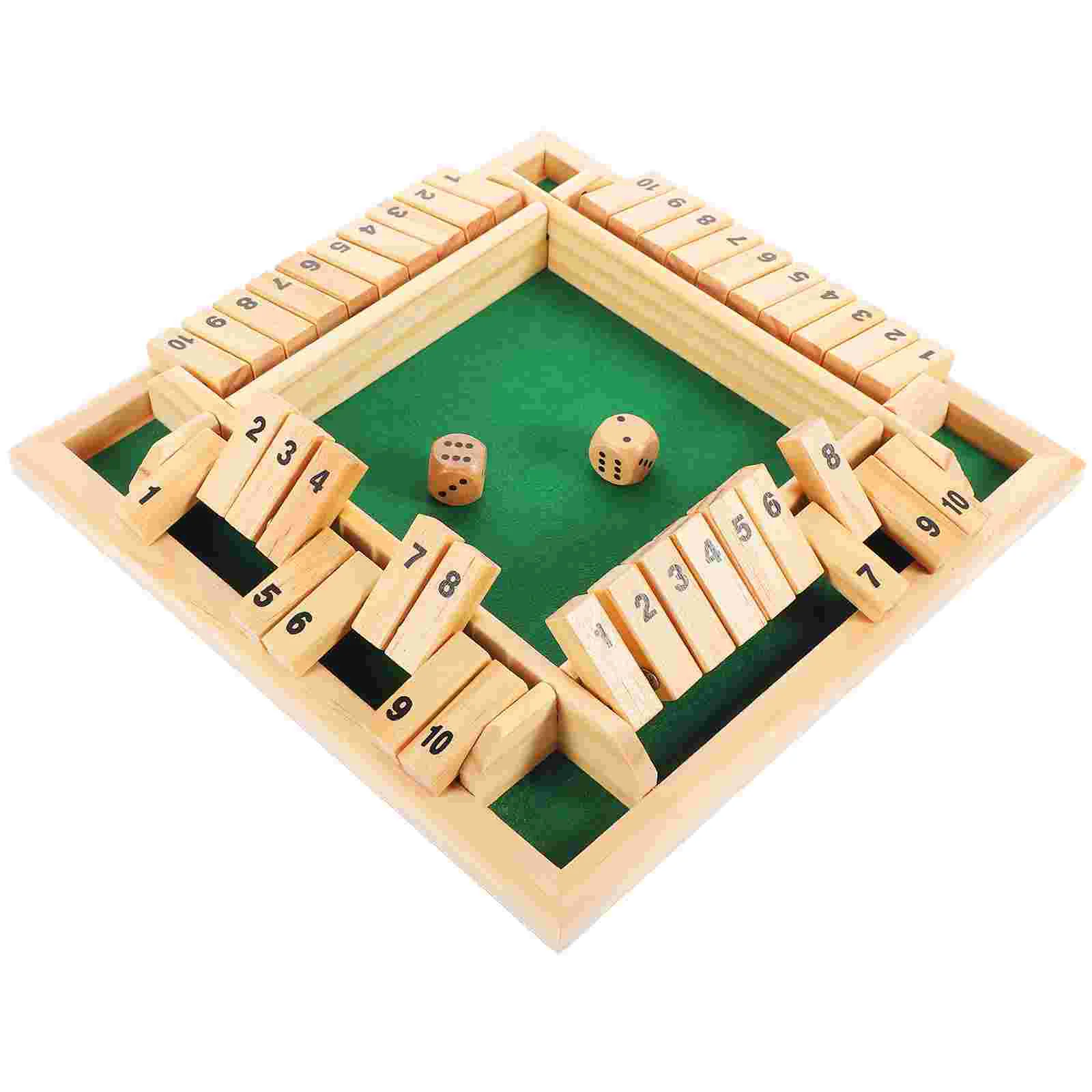 

Childrens Toys Bar Party Leisure Games Children's Parent-child Board Four-sided Flop Bamboo Digital