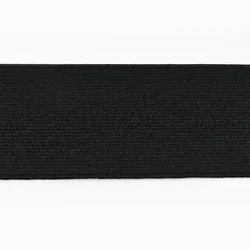 Versatile Elastic Band for Clothing and DIY Projects (Black)