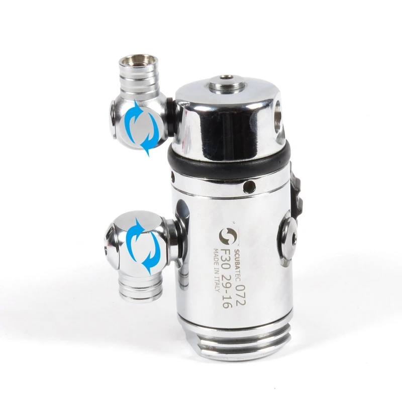 Diving Hose Adapter 360 Degree Adjustable Connector Rotatable Adapters Scuba Diving Regulator Connector Universal Head 5