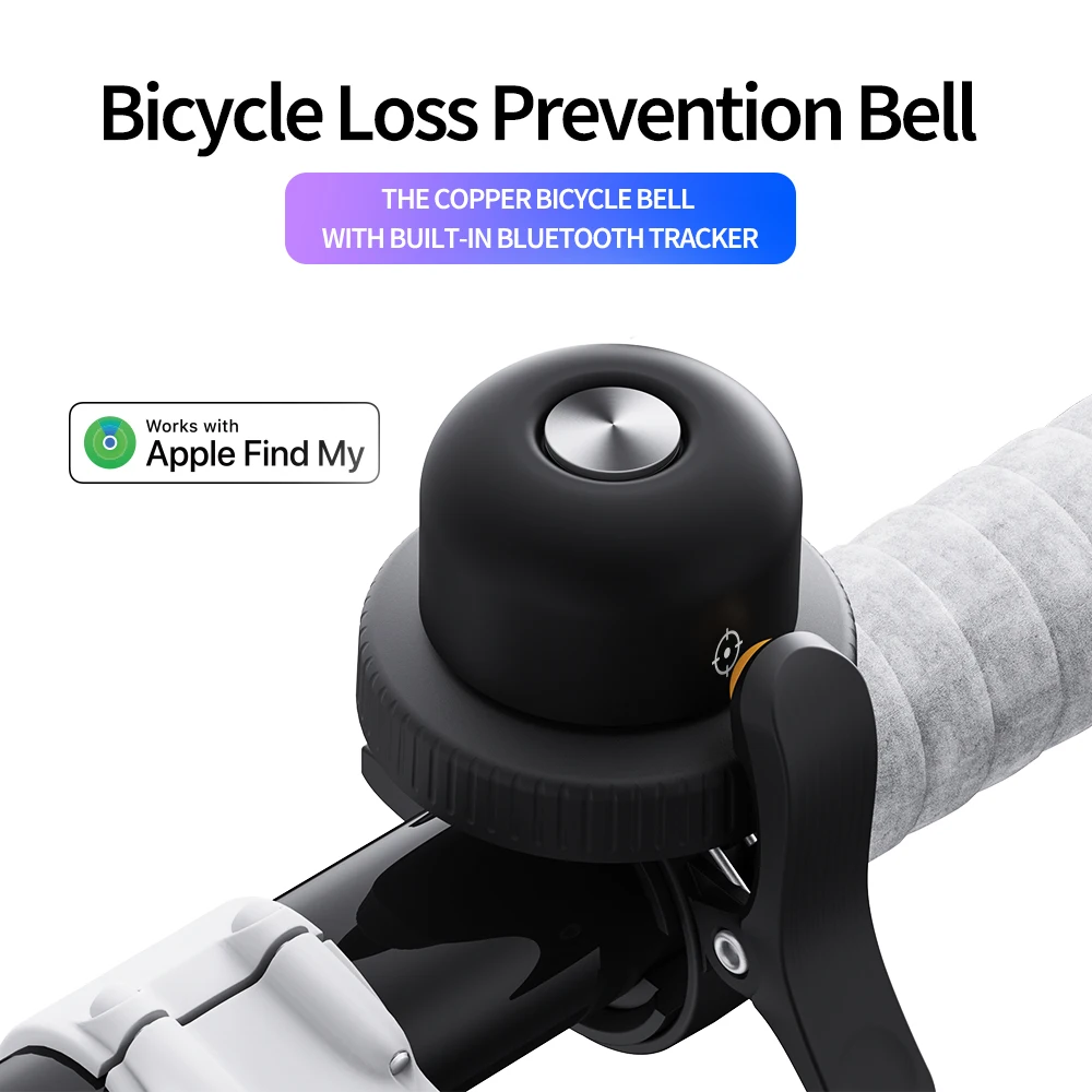 

MILI MiBell Mechanical Bell Hidden GPS Positioning Tracking Anti-theft device View real-time location Long battery life anti-los