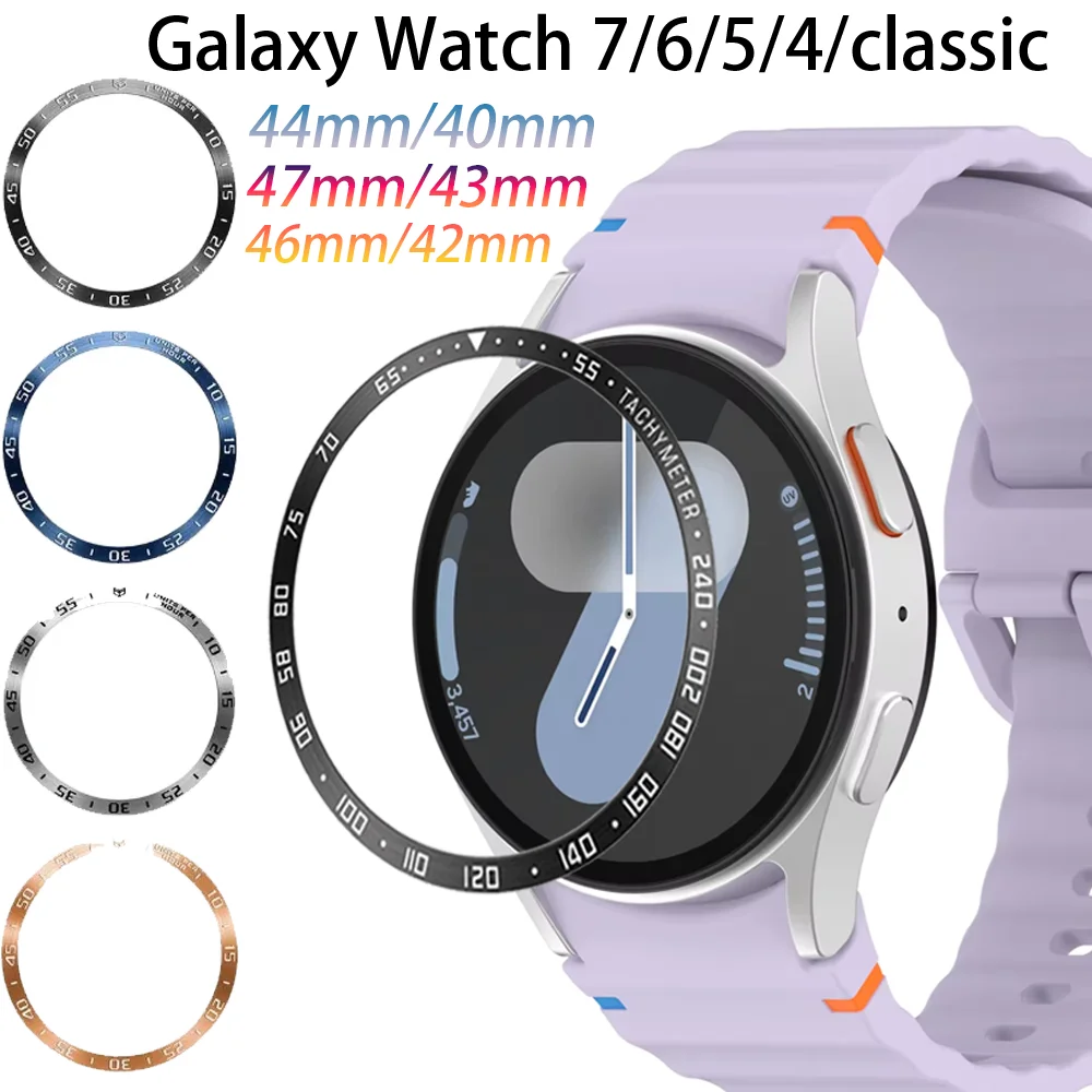 Premium Metal Bezel with Time/Speed Scale - Protective Ring