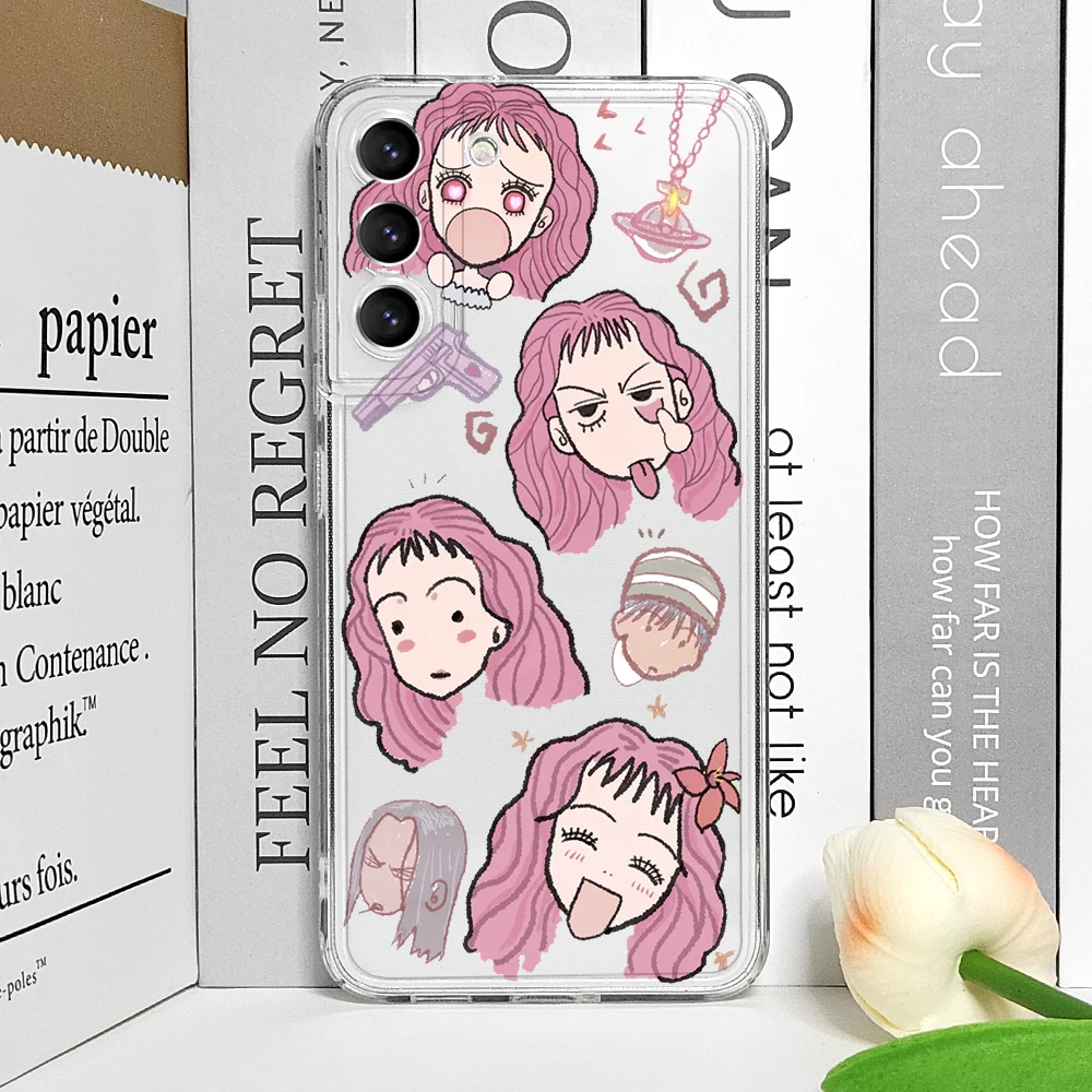 Cute Cartoon Anime Oosaki Nana Shockproof Clear Soft Phone Case