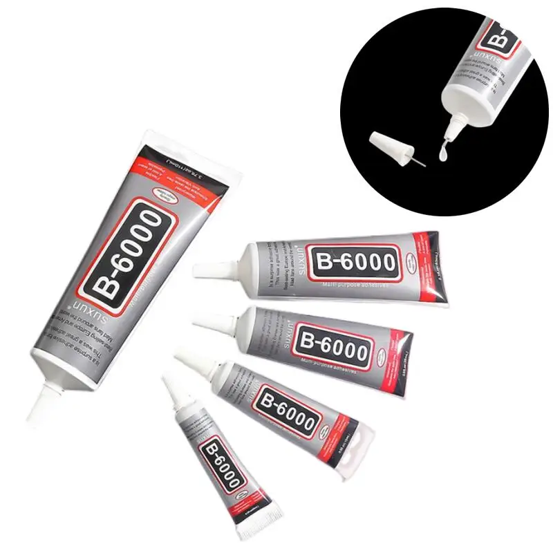 10-110ml Bulaien B6000 Transparent Contact Phone Repair Adhesive  Multi-Purpose Diy Epoxy Adhesive with Precision Applicator Tip - AliExpress