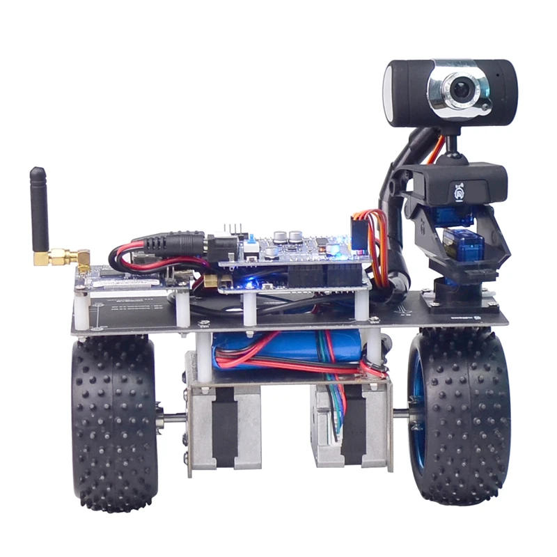 

Rolyrobot Balance Car Robot STM32 Wireless Video Robot Android IOS PC Control Robot DIY Robot Electronic Learning Kit US Plug