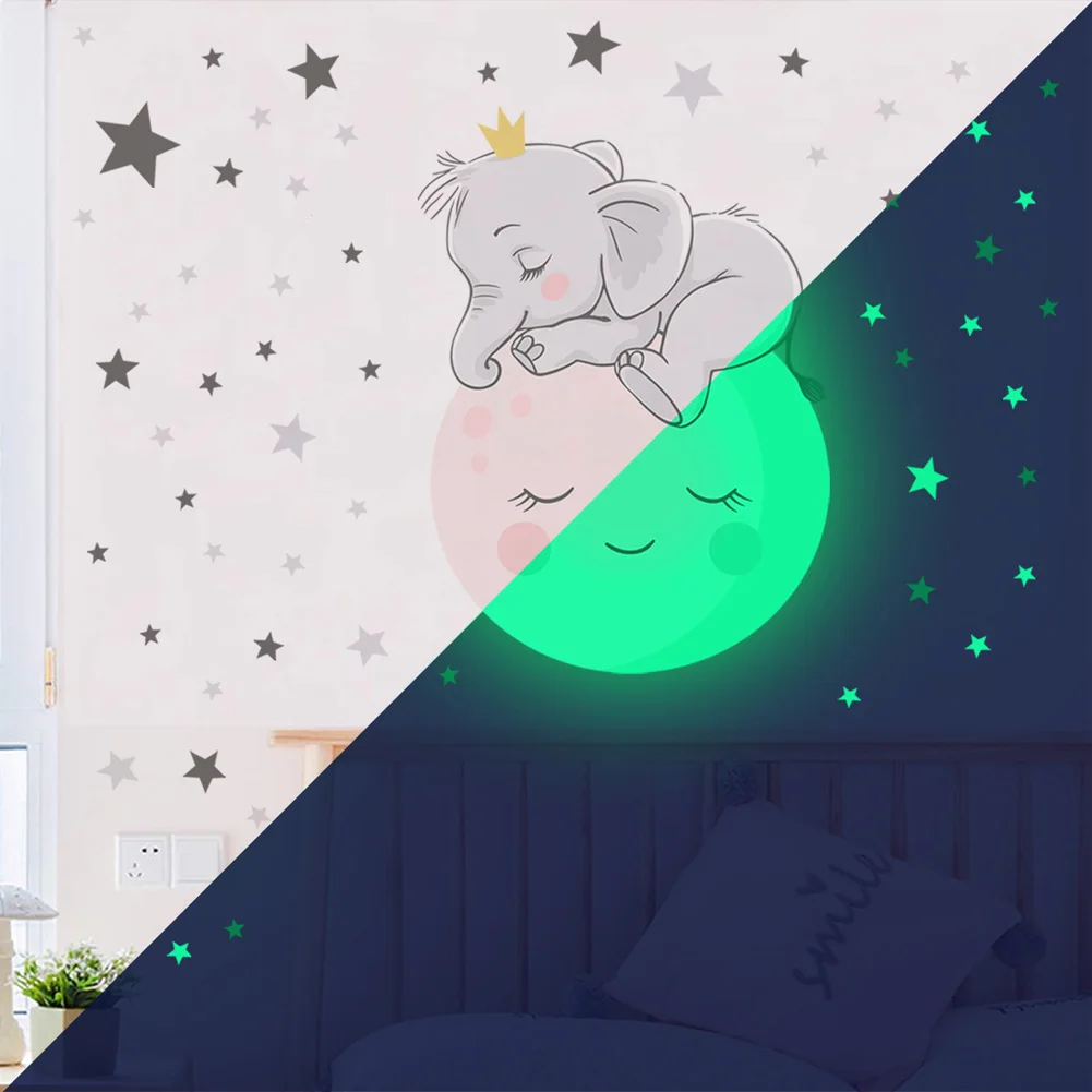 Рисунок 3 - Moon Baby Elephant Sleeping Luminous