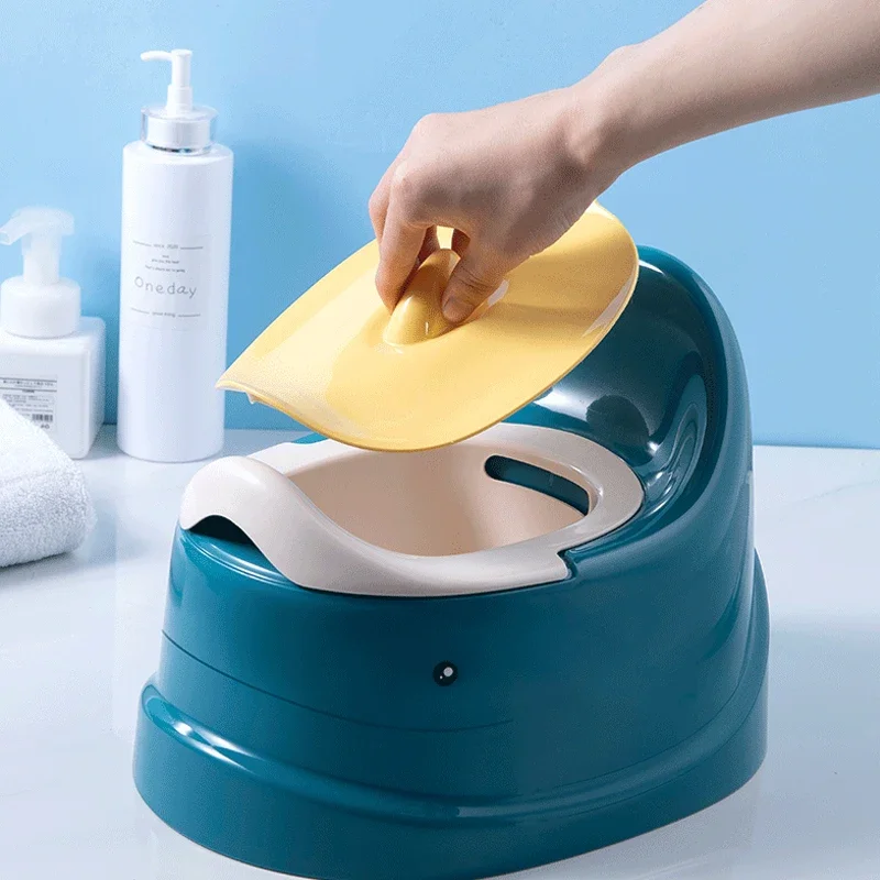 Children's Toilet Seat Baby Portable and Easy To Clean At Home Boy Girl Beginner Potty Urinal Splash Children Urinal Potty Ring 2