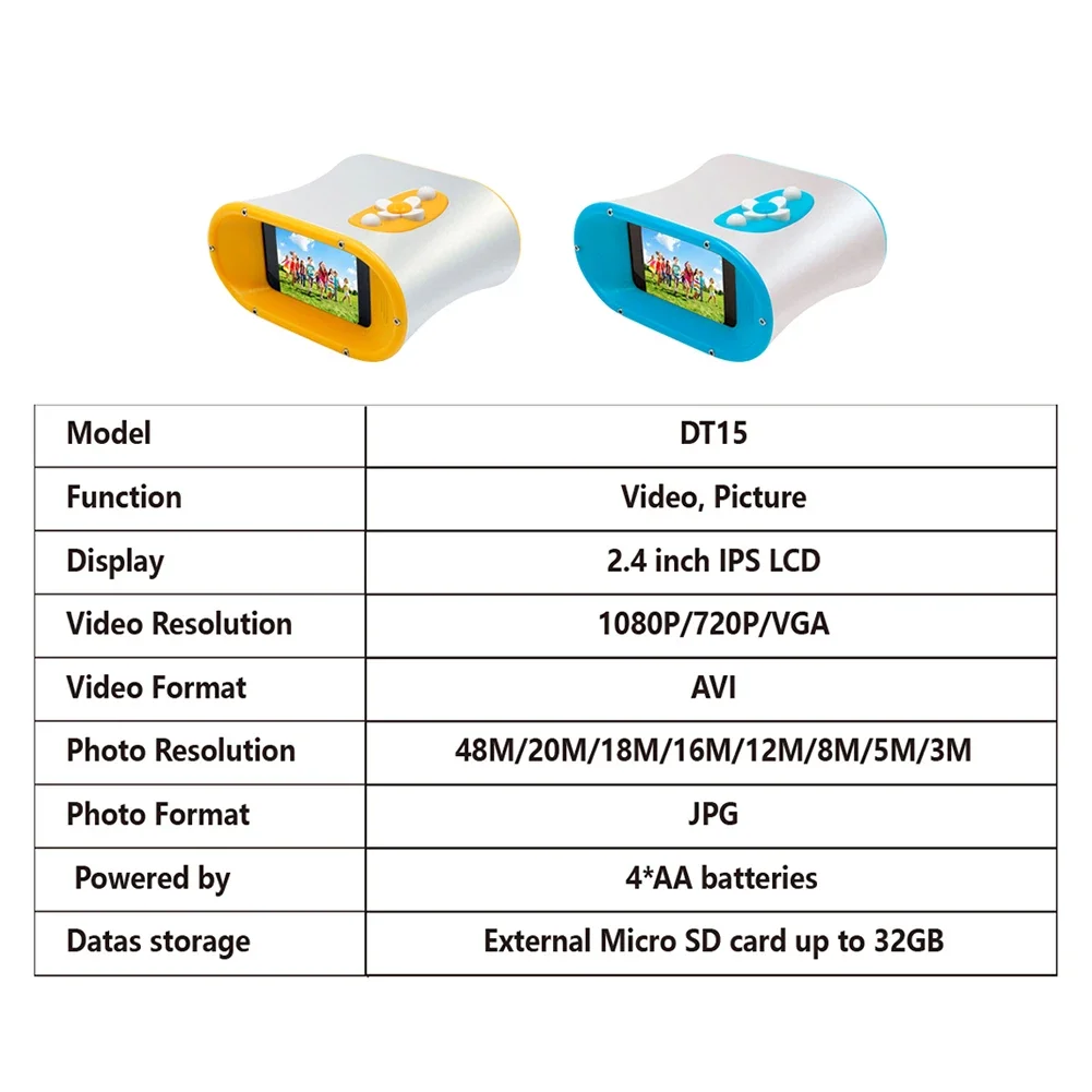 Lornetka dziecięca 2.4 Cal ekran LCD IPS 1080P lornetka dla dzieci fotografia nagrywanie wideo teleskopy kamery do obserwacji ptaków 18 Sfcdfba8ac66341289c55a802a6d42df8Q Lornetka dziecięca 2.4 Cal ekran LCD IPS 1080P lornetka dla dzieci fotografia nagrywanie wideo teleskopy kamery do obserwacji ptaków