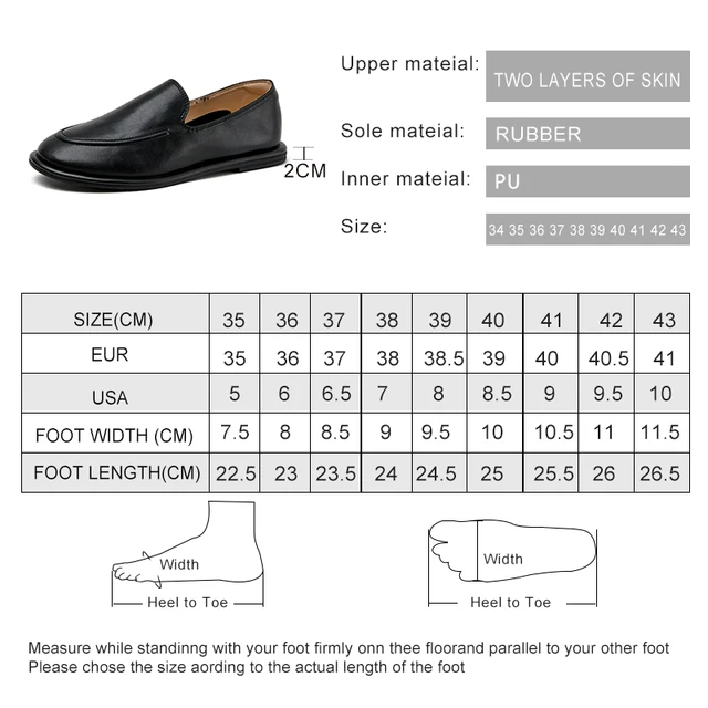 AIYUQI Loafers Women 2025 New Spring Round Toe One Foot Slip-on Shoes Women Genuine Leather Soft Flats Shoes Women 6