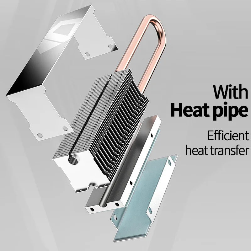 مبرد قرص SSD M.2 2280 تبريد سلبي