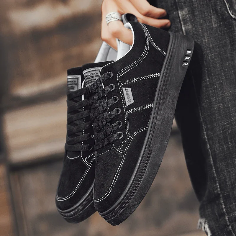 2024 Leather Casual Men Shoes Design Sneakers Man Comfortable Men Loafers Hot Sale Moccasins Driving Board Shoe