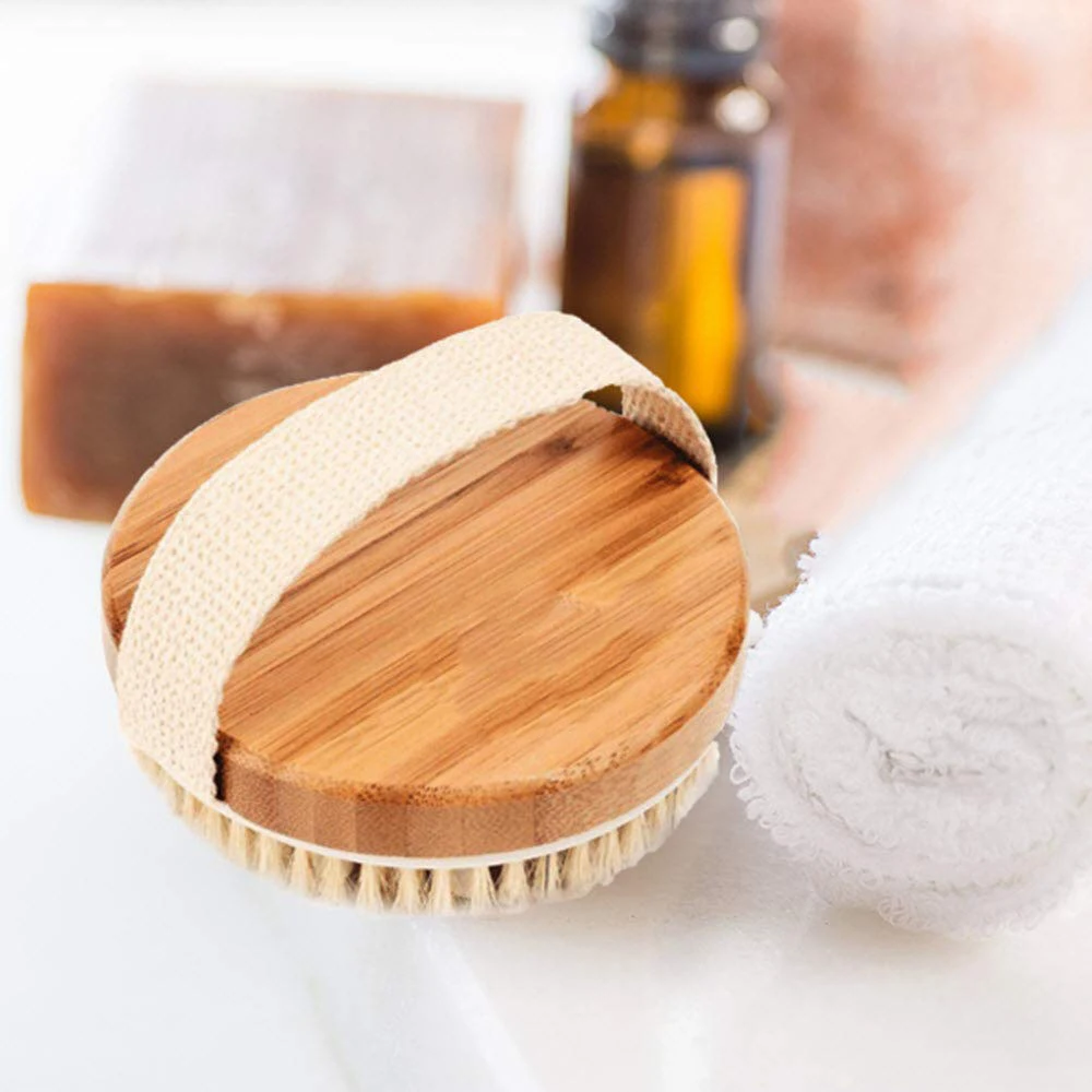 

Dry Body Brushes, Dry Body Brush for Dry Skin, Wet and Dry Brush Suitable for All Kinds of Skin with Soft and Stiff Bristles
