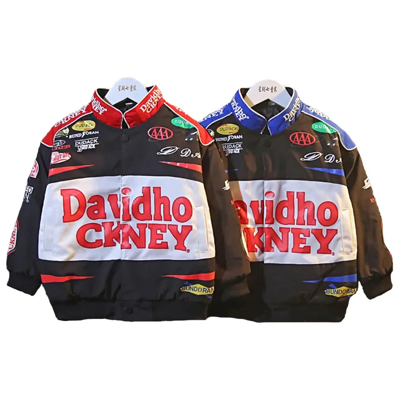 

Baseball Child Boy Jacket Letter Boys and Girls Coats 2023 Korean Kids Cycle Racing Streetwear Fashion Clothes Outerwear