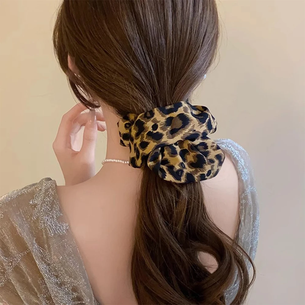 Y2K Leopard Print Hair Bands - Versatile & Chic