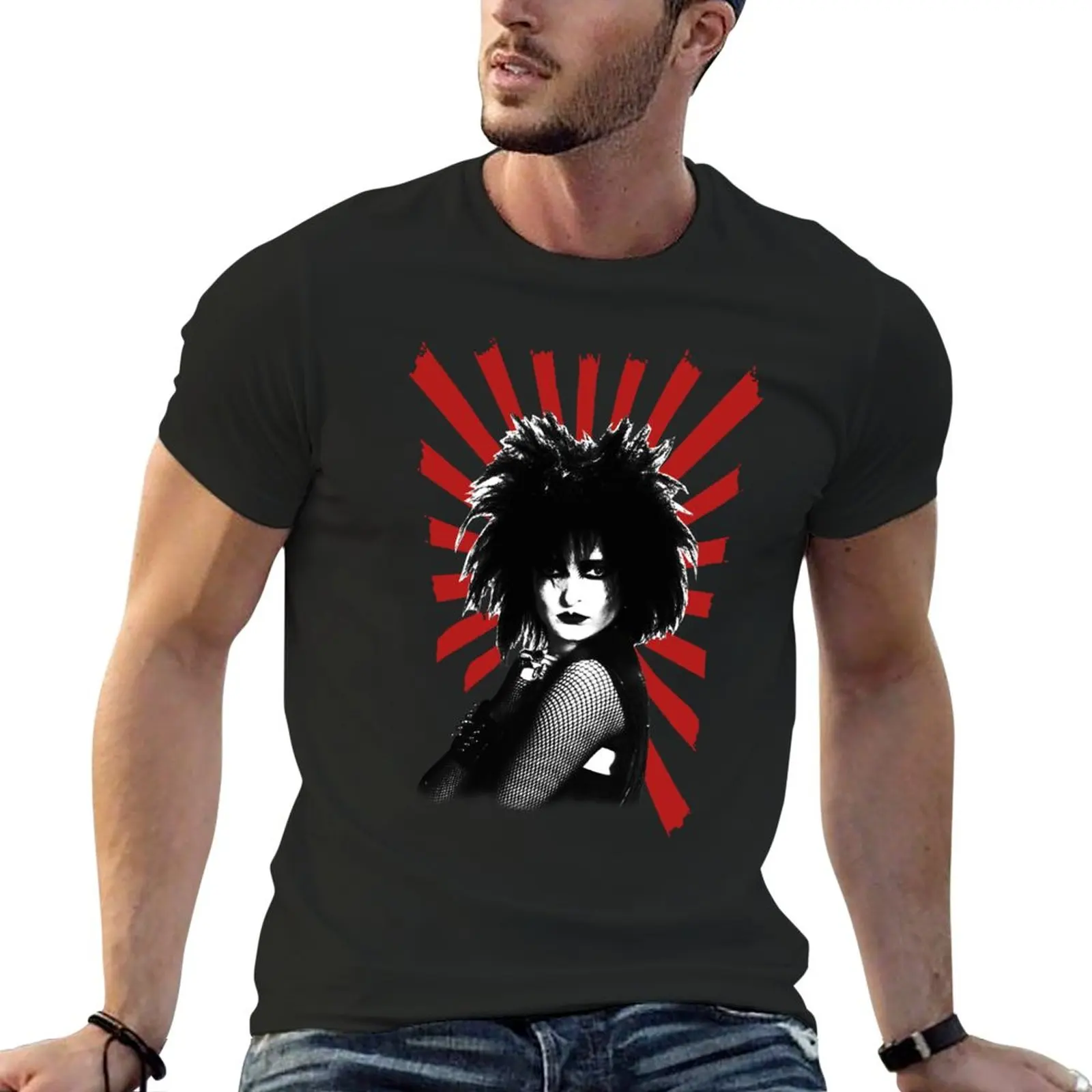 

New Siouxsie and the Banshees Tee T-Shirt boys animal print shirt black t shirt Short t-shirt Short sleeve tee men t shirt