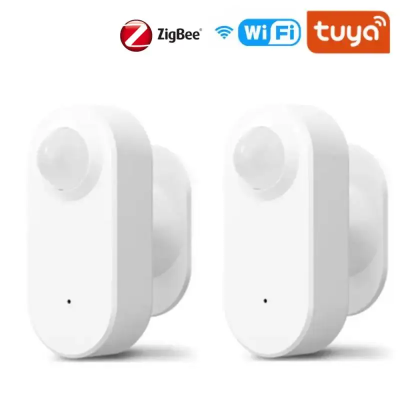 

Tuya WIFI Zigbee Smart PIR Motion Sensor Human Body Movement Detector Security Burglar Alarm Sensor For Smart Life App Control