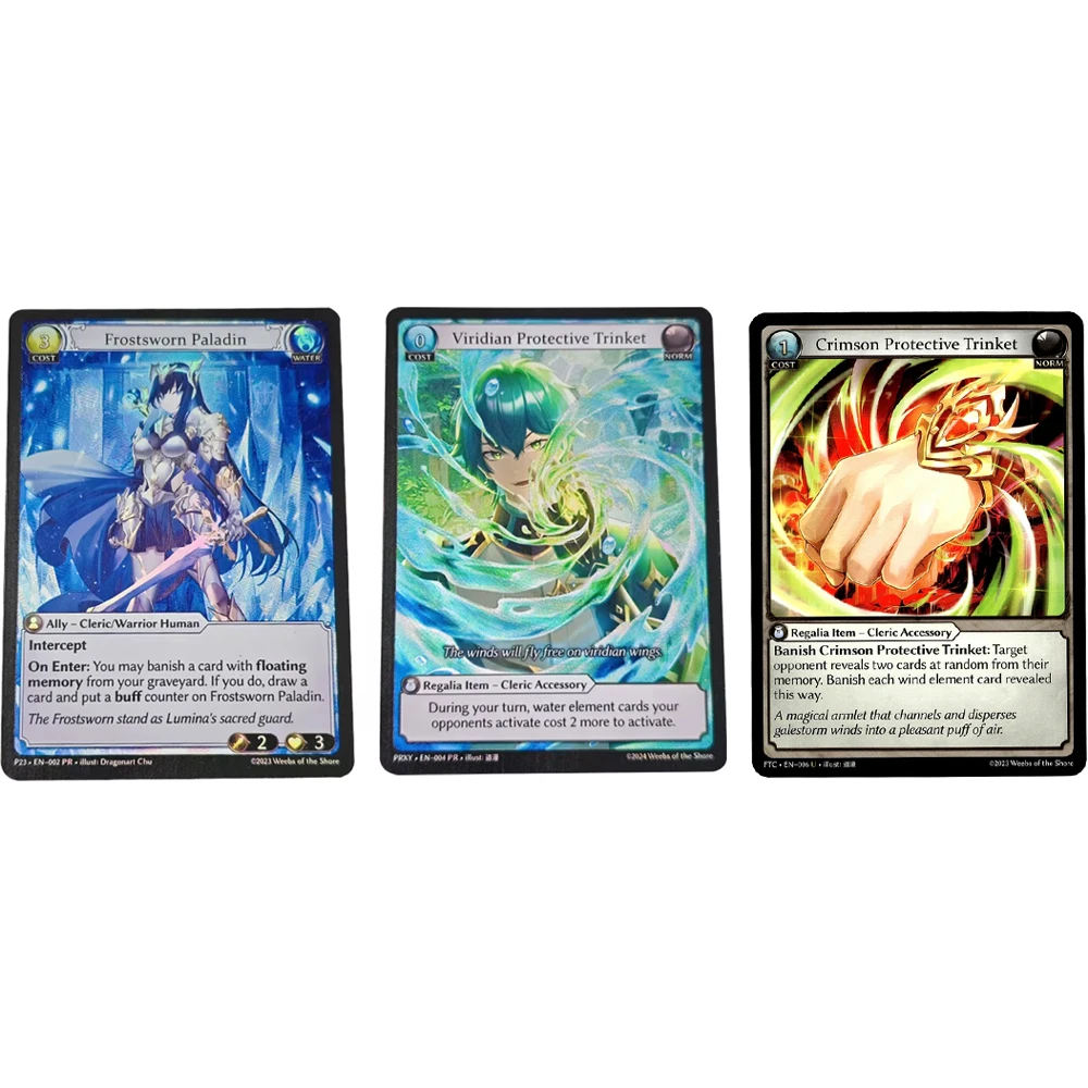 Grand Archive TCG Card Anime Collection Card Frostsworn Paladin