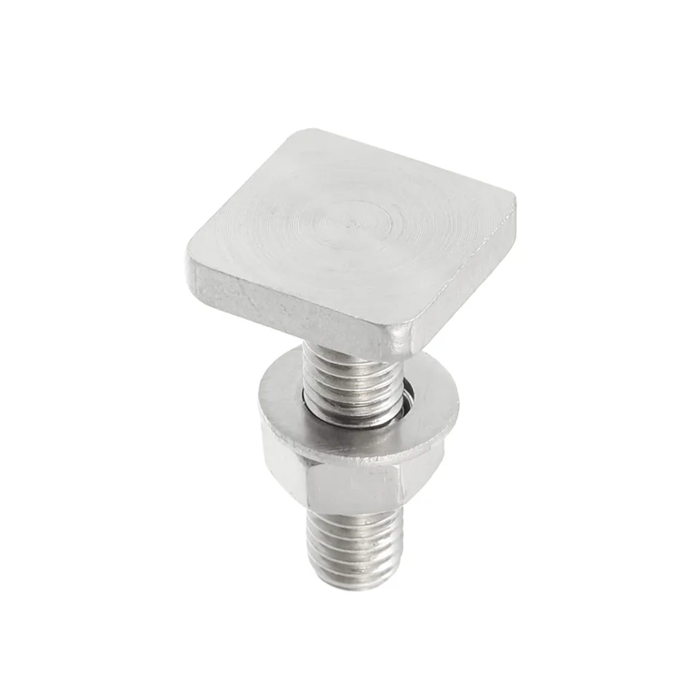 Lot De 12 Boulons En T M6 X 35 Mm – Tête Carrée Pour Galerie De Toit (uxcell)