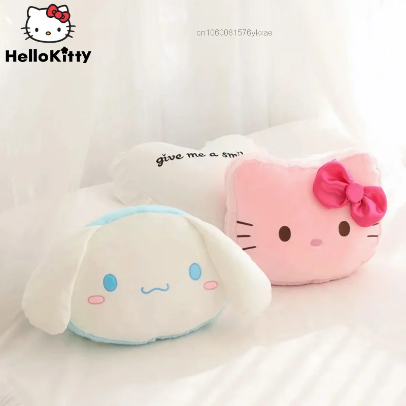 

Sanrio Hello Kitty Kuromi Sleeping Throw Pillow Living Room Decor Sofa Couch Cushion Kawaii My Melody Cinnamoroll Pillow Hug Y2k