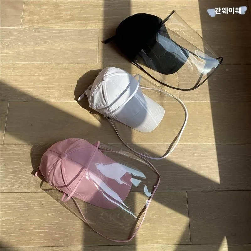 성인용 보호 모자 물튀김 방지 덕빌 어부 모자 페이스 마스크 방풍 방역 모자 커버 일반 사양