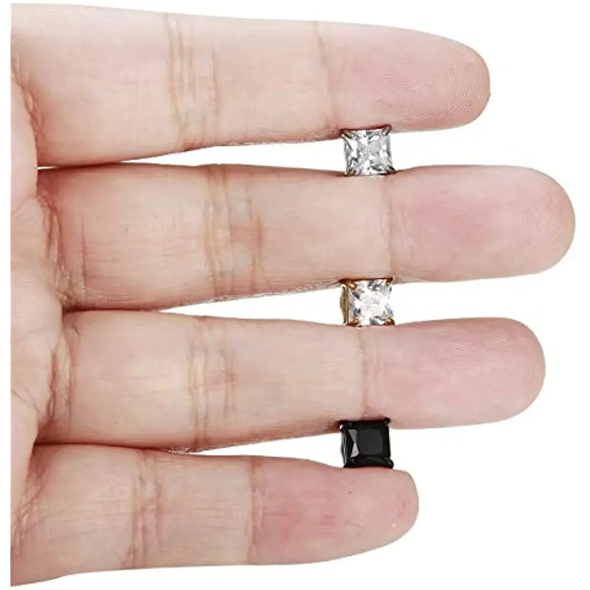 1 pairs Magnetic Ear Clips Stud Earrings Non Piercing Strong Magnet Fake Piercing Women Men Jewelry Clip Earrings for Kids Girls stud earrings,ear clip earrings,clip earrings,ear clip,ear accessories,magnetic earrings