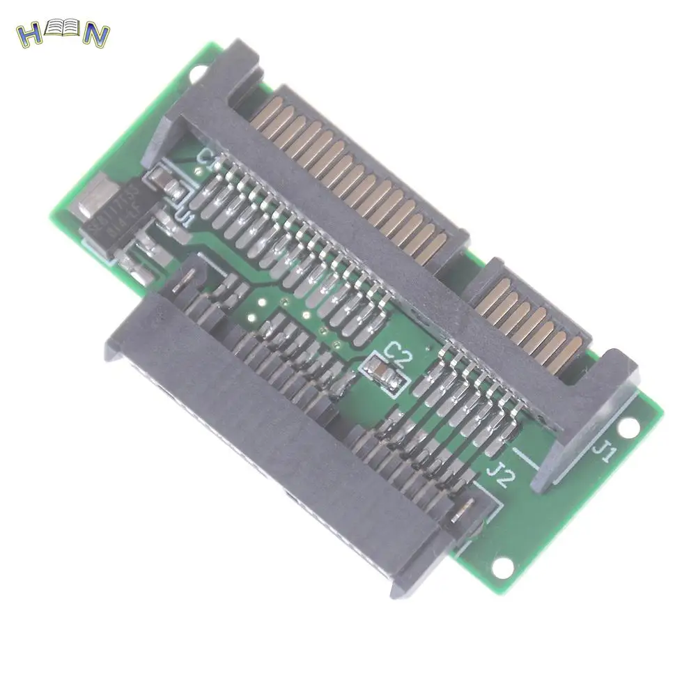 Адаптер Micro SATA на 2,5 SATA, переходник Micro SATA HDD SSD 3,3 В на 22 pin SATA, переходник для жесткого диска
