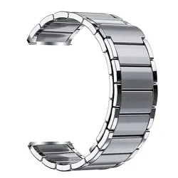 Luxury Stainless Steel Magnetic Strap Bracelet - Forerunner 245 Music (Silver)