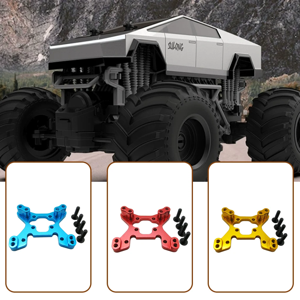 

RCGOFOLLOW 1 шт. алюминиевый сплав регулируемая передняя амортизационная башня для 1/14 Rc передняя амортизационная башня LC 2WD Багги радиоуправляемая Автомобильная деталь